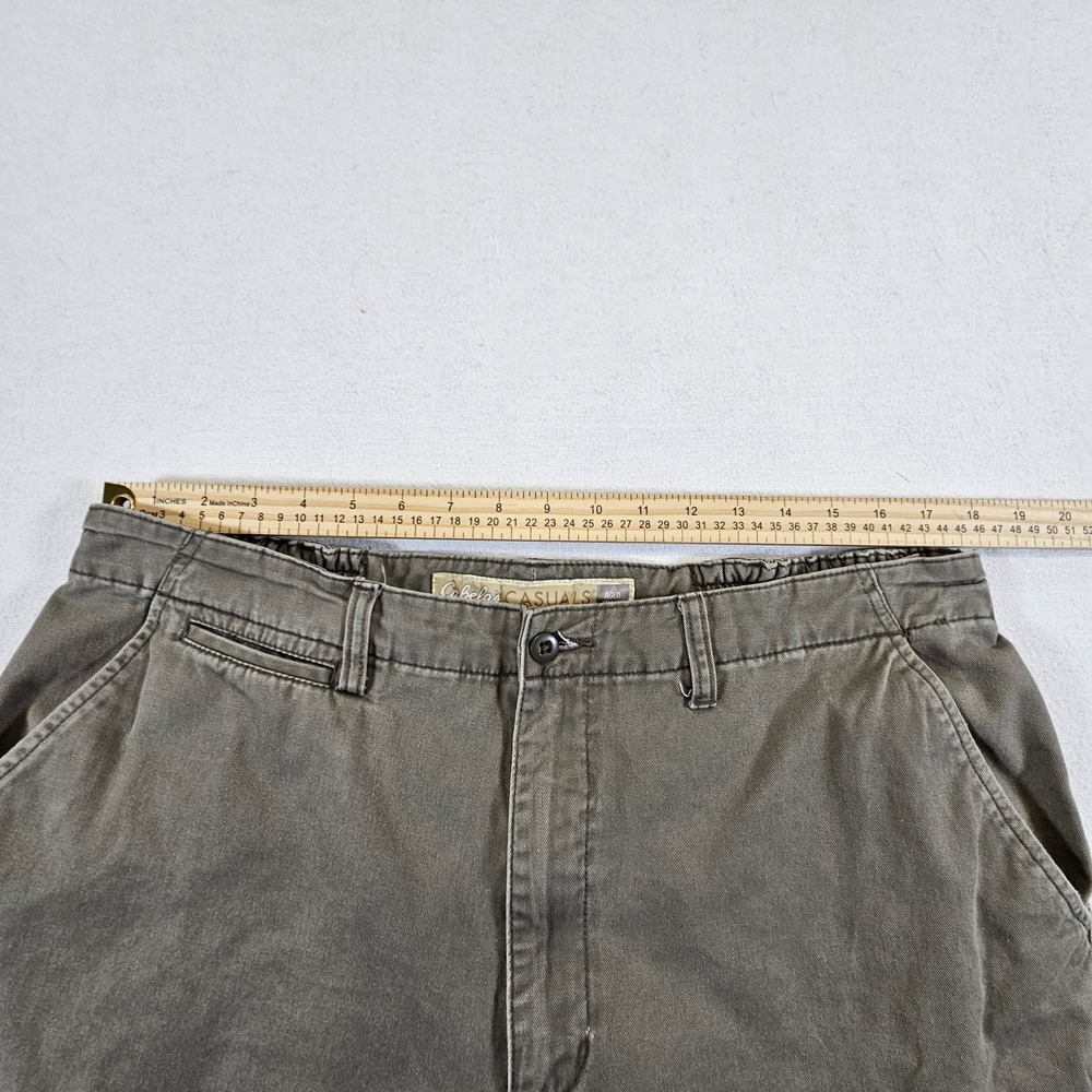 Cabelas Casuals Mens Size 38 x 32 Pants Workwear‎ Jeans Aged Khakis - Picture 7 of 12